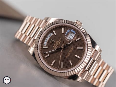 men's chocolate dial Rolex